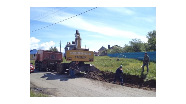 В частном секторе Московского района г. Чебоксары началась работа по расширению дороги
