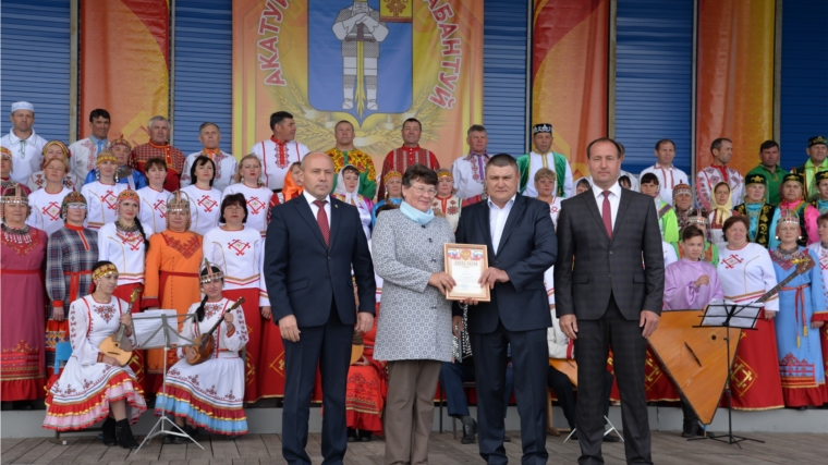 В Батыревском районе состоялся традиционный районный праздник «Акатуй-Сабантуй»