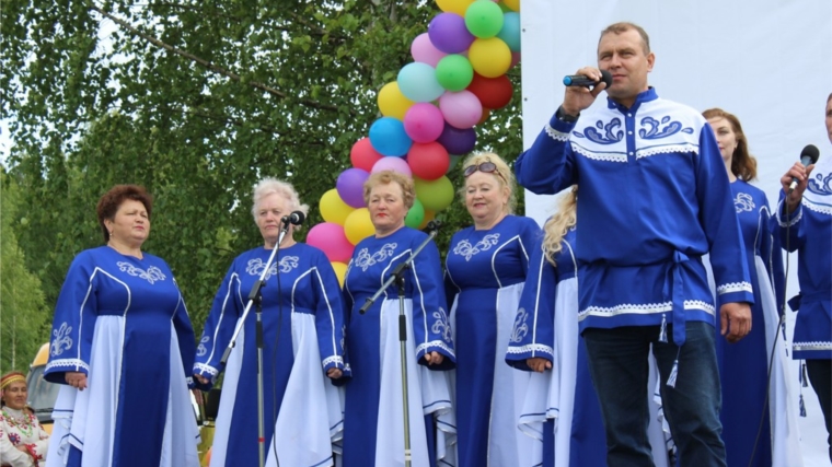 В Ядринском районе прошёл 63-ий районный праздник песни, труда и спорта «Акатуй»