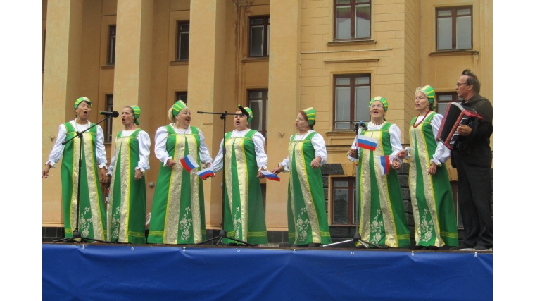 Пархикасинский ЦСДК на Параде дружбы народов России