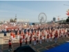 В рамках празднования Дня города на Красной площади прошла "Зарядка со звездой"