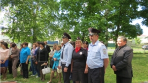 Сотрудники ОП по Шемуршинскому району почтили память погибших в ВОВ