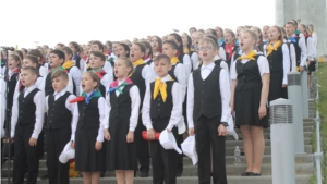 Сводный Детский хор – яркое украшение Дня Республики!