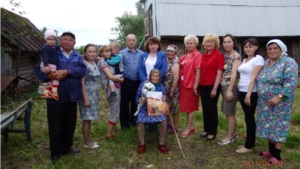 Поздравление Филипповой Ю.Я. с 90-летним юбилеем