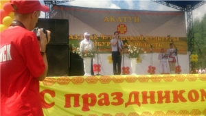 Делегация Чувашии приняла участие в областном празднике чувашской культуры «Акатуй» в Оренбургской области