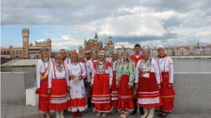 Участники фольклорного ансамбля "Туслах" побывали в Йошкар-Оле