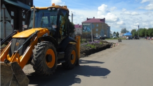 Реконструкция автомобильной дороги по ул. Советская с. Аликово