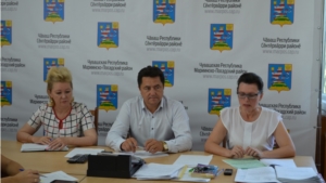 Состоялось заседание комиссии по делам несовершеннолетних и защите их прав администрации Мариинско-Посадского района