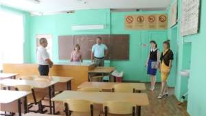 Приемка образовательных учреждений района к новому учебному году