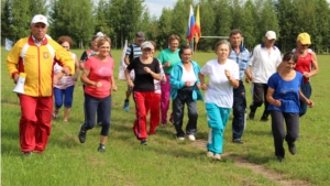 Дан старт Спартакиаде Красночетайского района среди людей старшего поколения «Спортивное долголетие»