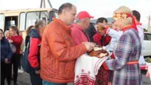 Творческая встреча ведущих артистов Чувашского государственного академического драматического театра им. К.В. Иванова  в Батыревском районе