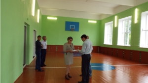 Приемка спортзала Малобуяновской школы