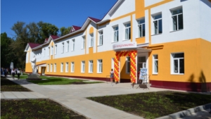 В День знаний в Мариинско-Посадском районе состоялось открытие после реконструкции здания МБОУ «Гимназия №1»