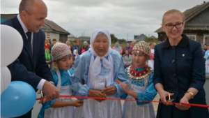 В рамках празднования юбилея района открыт модульный ФАП в д.Именево