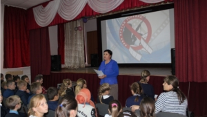 Неделя антитеррористических фильмов продолжилась кинопоказом в Батыревском районе