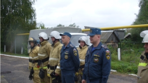 6 сентября 2017 года в Шумерлинском районе проведено пожарно-тактическое учение