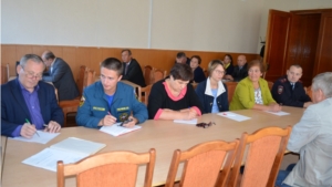 В администрации Мариинско-Посадского района состоялось заседание комиссии по КЧС и ОПБ