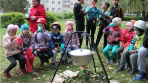 Чебоксарская ГЭС оборудовала в детском саду эколого-туристическую тропу