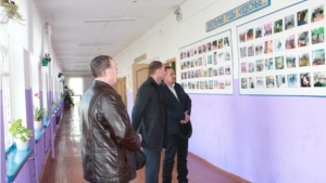 Рабочий визит главы администрации Урмарского района А. Васильева в Чубаевское сельское поселение