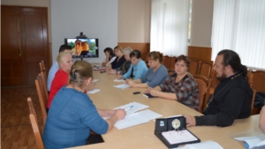 В администрации Мариинско-Посадского района состоялся организационный комитет по благоустройству комплекса Свято Троицкого собора