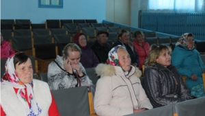 Глава Ядринской районной администрации Андрей Софронов встретился с населением Большечурашевского сельского поселения
