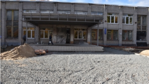 В Доме Дружбы народов Чувашской Республики идут ремонтные работы