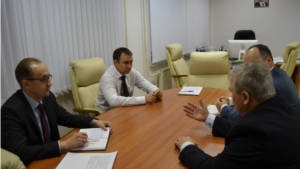 Министр Владимир Аврелькин провел рабочую встречу с Председателем Правления создаваемого ИТ- кластера Владимиром Лидерманом