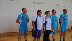 Соревнования по волейболу в с. Комсомольское