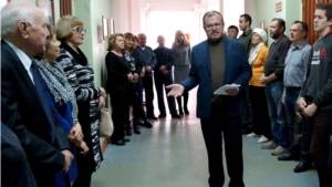В Чувашской ГСХА открылась выставка картин Ардалиона Теллина