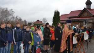 Митинг, посвящённый Дню памяти жертв политических репрессий, в Алатыре