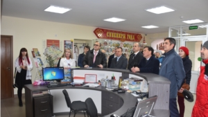 Руководитель Ростуризма Олег Сафонов посетил  Информационный туристский и культурный центр Чувашской Республики