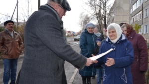 Инспектирование хода ремонта дворовых территорий многоквартирных домов