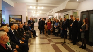 В Национальной библиотеке Чувашской Республики открылась международная выставка избранных произведений участников Кокелевских пленэров