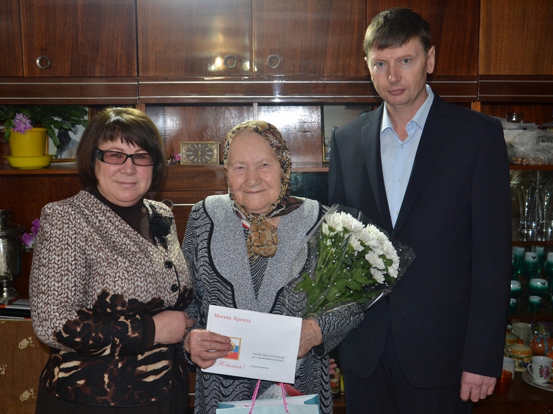 26 ноября 2017 года свое 90-летие отметила жительница с. Алтышево Екатерина Ивановна Рябова