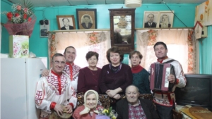 Жизнь прожить — не поле перейти: Анастасии Карповне Николаевой из д.Симекейкасы сегодня исполнилось 90 лет