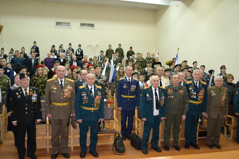 В Порецком районе состоялся открытый смотр-конкурс знаменных групп на Кубок имени контр-адмирала М.П. Бочкарева, посвященный Дню Героев Отечества