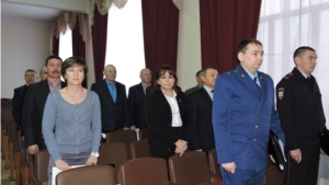 Зеседание Собрания депутатов Яльчикского района