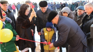 В Канашском районе в торжественной обстановке состоялось открытие  фельдшерско-акушерского пункта  в д. Туруново Байгильдинского поселения