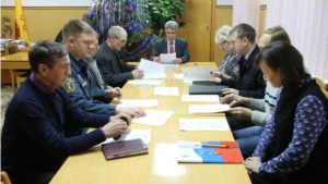 В администрации Шумерлинского района состоялось заседание антитеррористической комиссии