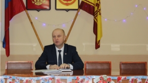 Глава муниципалитета Андрей Софронов поздравил  глав поселений с наступающим Новым годом и Рождеством