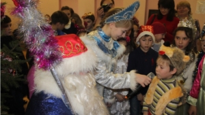 В Мариинско-Посадском районе провели новогодние мероприятия