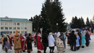 В рамках проекта «Время отдыхать в Чувашии» в Моргаушском районе состоялось новогоднее представление «Новогодние приключения или Волшебство только начинается»