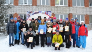 Команда Ленинского района г. Чебоксары бронзовый призер чемпионата Чувашской Республики по лыжным гонкам