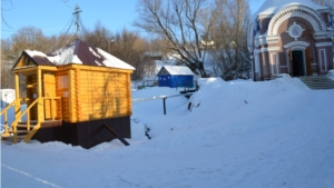 Крещение Господне в городе Мариинский Посад состоится в купели во имя Казанской иконы Божией Матери