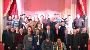 Встреча боевых товарищей танковых войск в Мариинско-Посадском районе