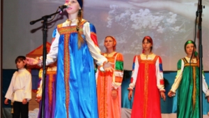 В Православный праздник Крещения Господня состоялось выступление  народного детского фольклорного ансамбля «Коляда»