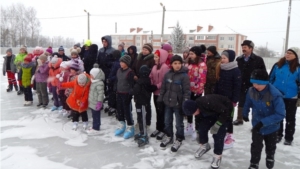 В рамках проведения Всероссийского дня снега в Аликовском районе состоялись соревнования по шорт-треку