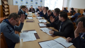 В Мариинско-Посадском районе состоялось заседание районного Собрания депутатов