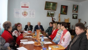 Круглый стол на тему: "Развитие ремесленной деятельности в Ядринском районе: итоги работы, перспективы развития"