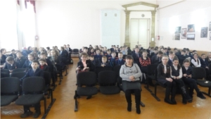 Открытие Года добровольца торжественным мероприятием «Волонтер – это звучит гордо!» в МБОУ «Гимназия №1» г.Ядрин